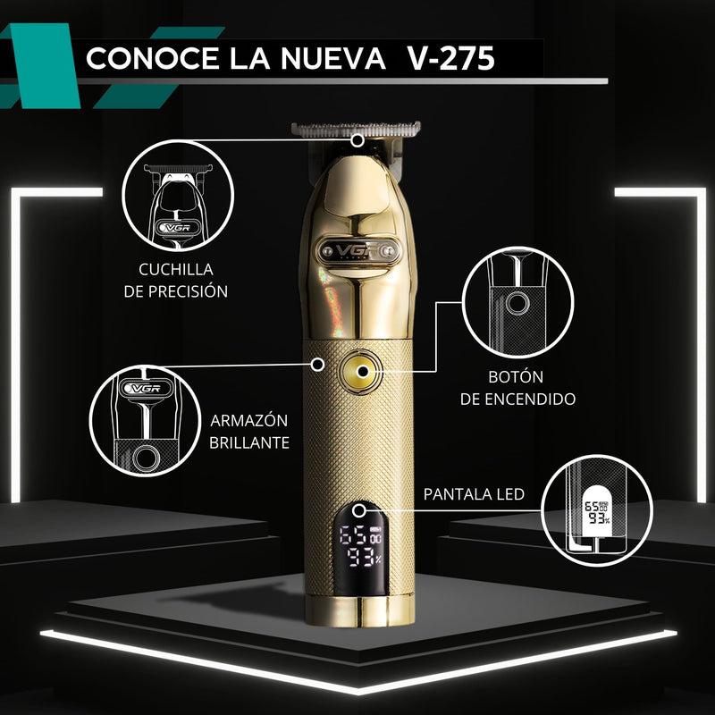 Maquina Para Cortar Cabello Combo VGR Clipper Trimmer Shaver