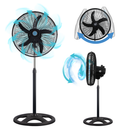 Ventilador de Pedestal Potente 3 Velocidades 18 Pulgadas Paquete 1 Pieza Ecomlab