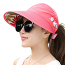 SOMBRERO PARA SOL MUJER VISERA CAMPING PROTECCIÓN UV