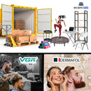 BANCO DE PLASTICO PLEGABLE ECOMLAB BLANCO PORTATIL  HP-32D