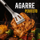 Juego De Utensilios para Parrilla De Acero Inoxidable 9 Pcs