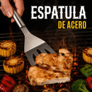 Juego De Utensilios para Parrilla De Acero Inoxidable 9 Pcs
