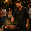 Juego De Utensilios para Parrilla De Acero Inoxidable 9 Pcs
