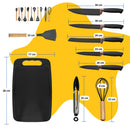 Cucharas de Silicona Utensilios de Cocina Ecomlab Set 25 Pcs