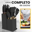 Cucharas de Silicona Utensilios de Cocina Ecomlab Set 25 Pcs