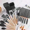 Cucharas de Silicona Utensilios de Cocina Ecomlab Set 25 Pcs