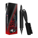 Kit Barba y Bigote Dermafol Pluma Cepillo Delineado Perfecto