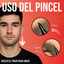 Kit Barba y Bigote Dermafol Pluma Cepillo Delineado Perfecto