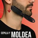 Kit Barba y Bigote Dermafol Pluma Cepillo Delineado Perfecto