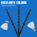 Juego de Badminton 2 Raquetas 3 Gallitos Facil de Trasladar