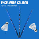 Juego de Badminton 2 Raquetas 3 Gallitos Facil de Trasladar
