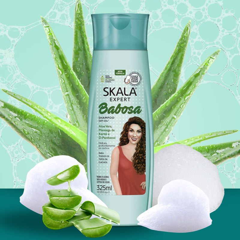 Shampoo Skala Expert Aloe Vera Manteca Karité y D-Pantenol