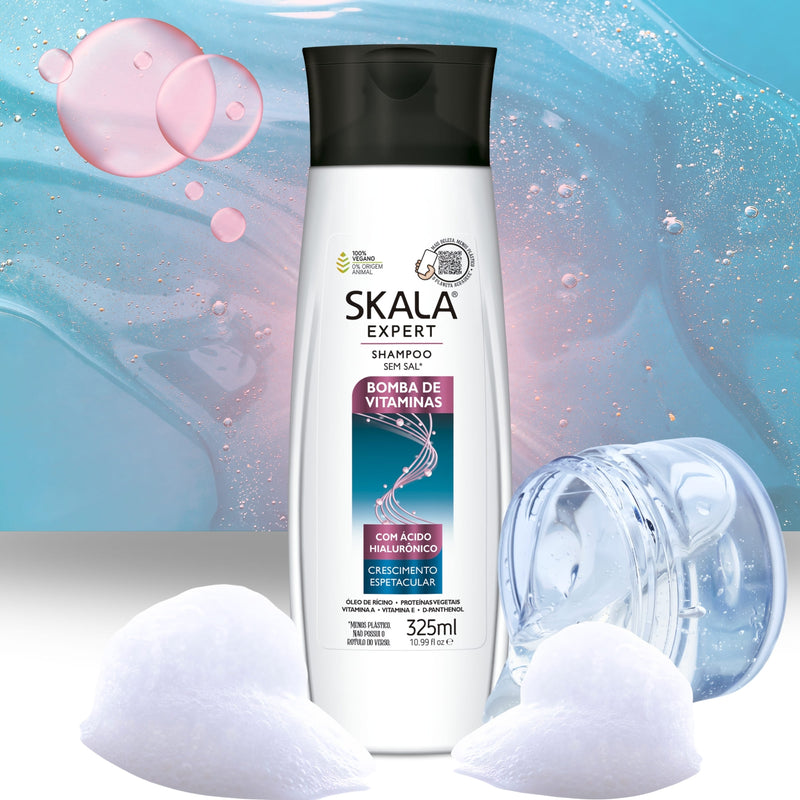 Shampoo Skala Expert Bomba de Vitaminas Acido Hialuronico