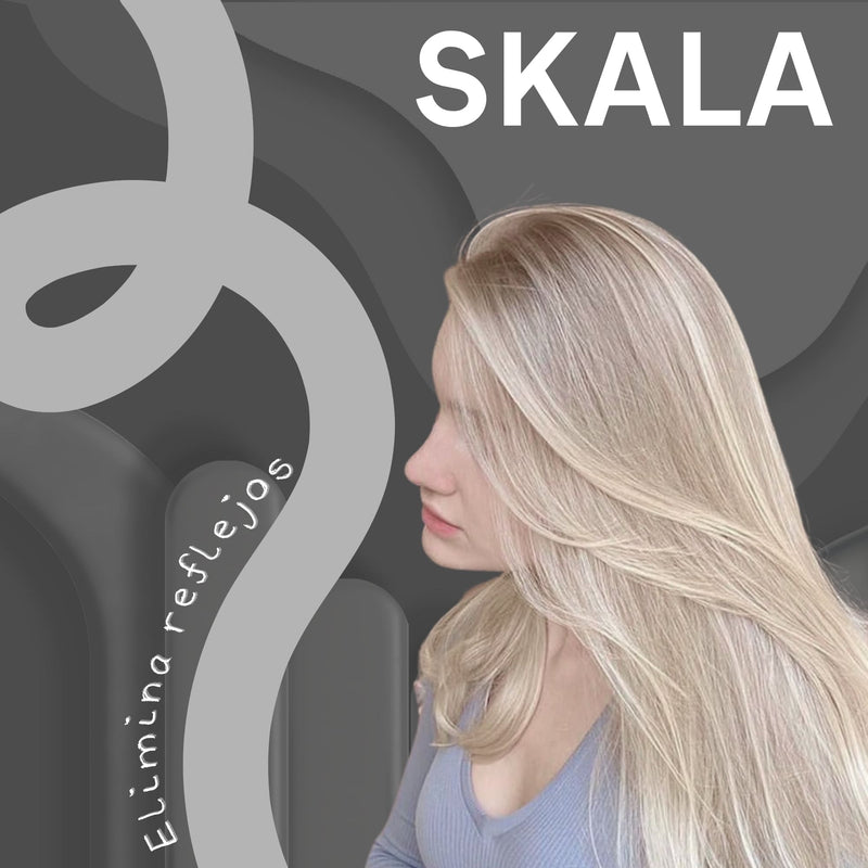 Shampoo Skala Expert Matizador Cabello Rubio Gris Decolorado
