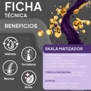 Shampoo Skala Expert Matizador Cabello Rubio Gris Decolorado