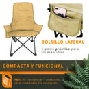 Silla Plegable Camping Playa Ecomlab Para Exterior Portatil