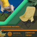 Silla Plegable Camping Playa Ecomlab Para Exterior Portatil