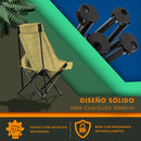 Silla Plegable Camping Playa Ecomlab Para Exterior Portatil