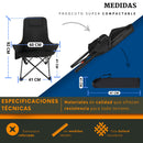 Silla Plegable Camping Playa Ecomlab Para Exterior Portatil