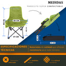 Silla Plegable Camping Playa Ecomlab Para Exterior Portatil