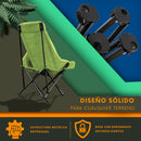 Silla Plegable Camping Playa Ecomlab Para Exterior Portatil