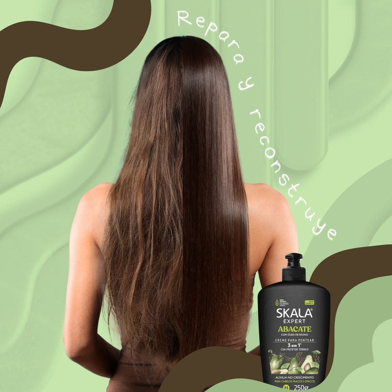 Crema Skala Rizos Hidratación 3 en 1 Protector Termico 250g