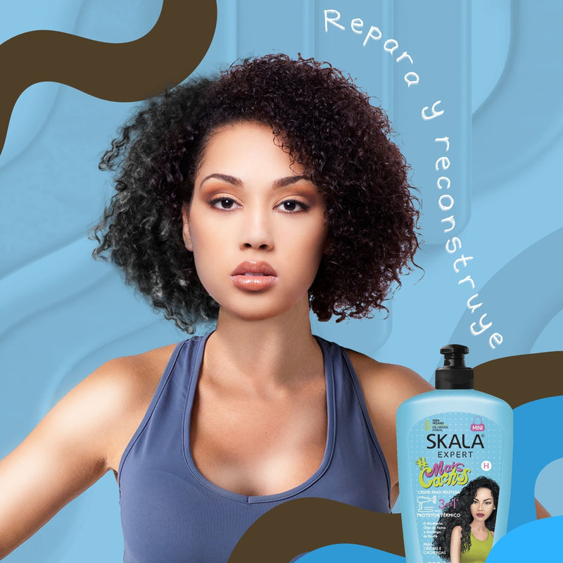 Crema Skala Rizos Tratamiento 3 en 1 Protector Termico 250g