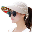SOMBRERO PARA SOL MUJER VISERA CAMPING PROTECCIÓN UV