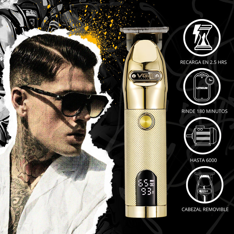 MAQUINA PARA CORTAR CABELLO VGR V-275 TRIMMER PERFILADORA
