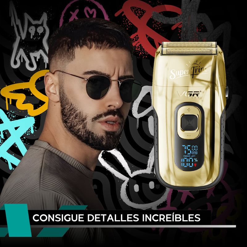 RASURADORA ELECTRICA AFEITADORA VGR V-332 SHAVER RECARGABLE