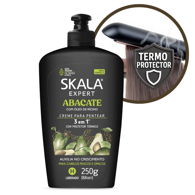 Crema Skala Rizos Hidratación 3 en 1 Protector Termico 250g