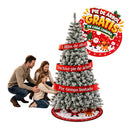 Árbol De Navidad Pino Nevado de 1.80 Mts. Frondoso Verde. GRATIS PIE DE ÁRBOL NAVIDEÑO, CUBIERTA PARA BASE DE ÁRBOL