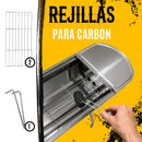 Asador Portátil Parrilla Plegable Acero Inoxidable Gratis Bolsa Transportadora