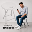 Banco de Plástico Plegable Ecomlab – 1 Banco Portátil HP-32D