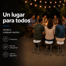 Banco de Plástico Plegable Ecomlab – 1 Banco Portátil HP-32D