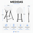 BANCOS DE PLASTICO PLEGABLES ECOMLAB KIT DE 4 BANCOS HP-32D
