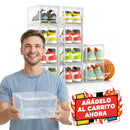 Cajas Para Zapatos Ecomlab 10 Pcs Color Transparente