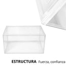 Cajas Para Zapatos Ecomlab 10 Pcs Color Transparente