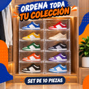 Cajas Para Zapatos Ecomlab 10 Pcs Color Transparente