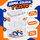 Cajas Para Zapatos Ecomlab 10 Pcs Color Transparente