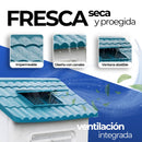 Casa para Perro de Plastico Con Puerta Ecomlab Raza Mediana 2