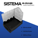 Casa para Perro de Plastico Con Puerta Ecomlab Raza Mediana 2