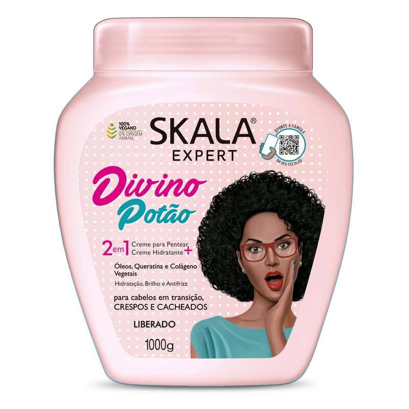 Crema Skala Rizos Tratamiento Para Cabello Rizado Crespo 1kg