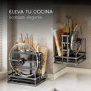 Escurridor Trastes Ecomlab 2 Portacubiertos Desmontables