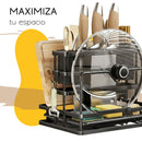 Escurridor Trastes Ecomlab 2 Portacubiertos Desmontables