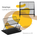 Escurridor de platos y vasoso con organizador 2 niveles