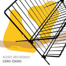 Escurridor de platos y vasoso con organizador 2 niveles