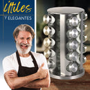 Especiero De Cocina Giratorio Ecomlab Frascos Para Especias