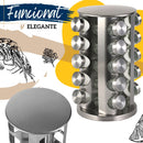 Especiero De Cocina Giratorio Ecomlab Frascos Para Especias