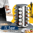 Especiero De Cocina Giratorio Ecomlab Frascos Para Especias